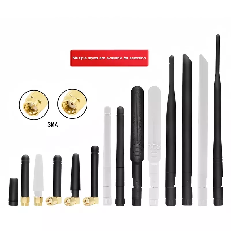 High Gain Karet Duck Antena kanggo Router High Gain Karet Duck Antena kanggo Router